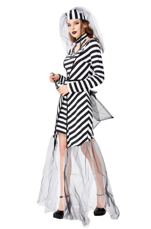 F1942 Women Prisoner Bride  Costume